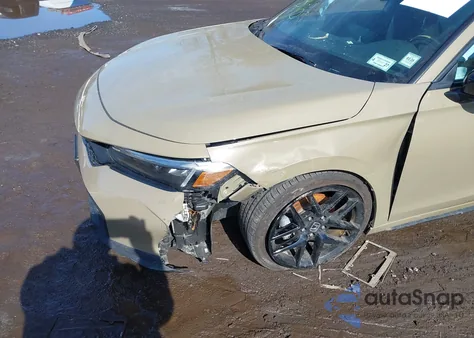 2025 Honda Civic Sedan Sport из США, поврежденный, VIN 19XFL2H80SE020105